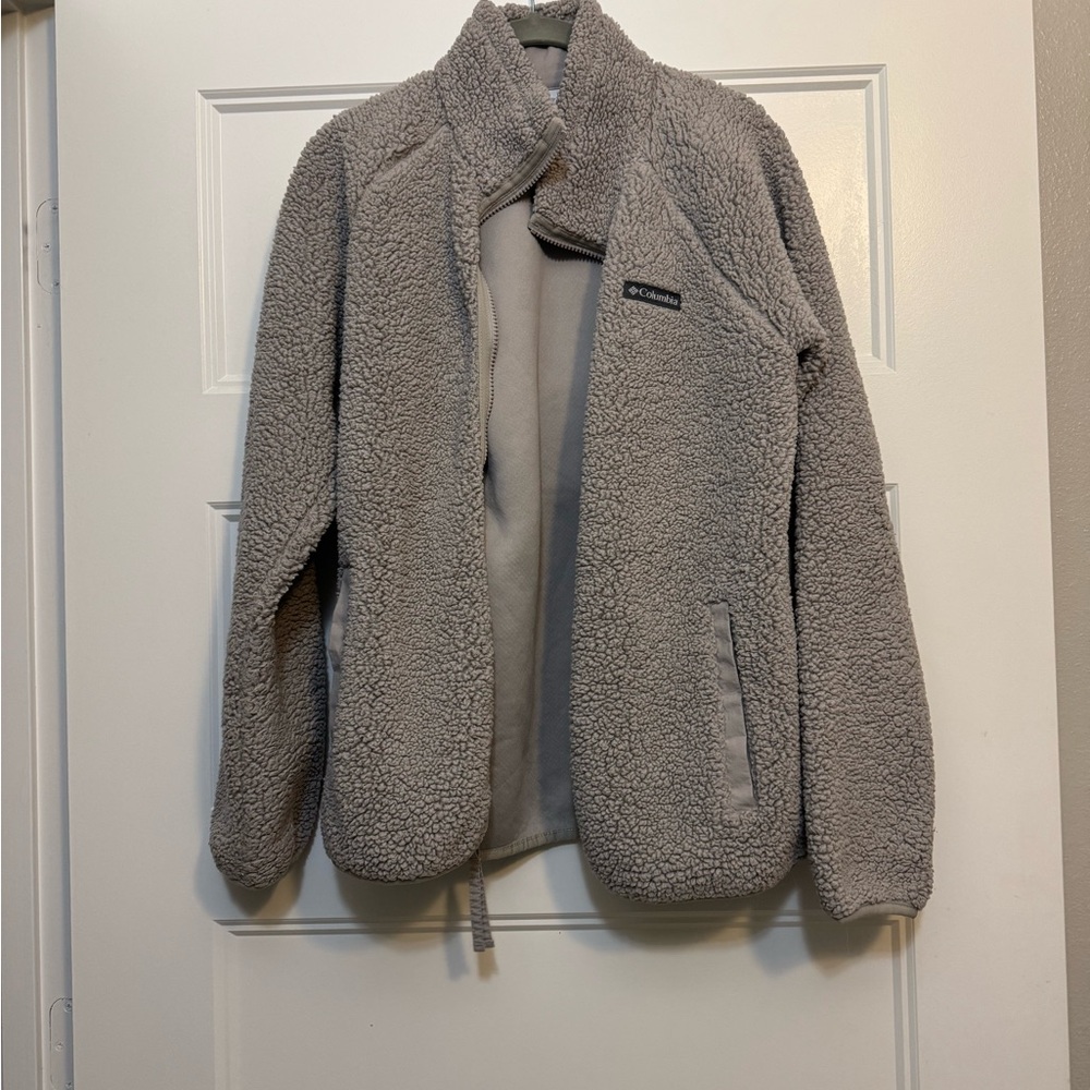 Columbia Gray Fleece Jacket